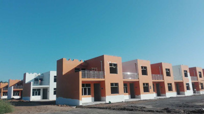 天工公司土建八部白水移民搬遷工程初見(jiàn)成效