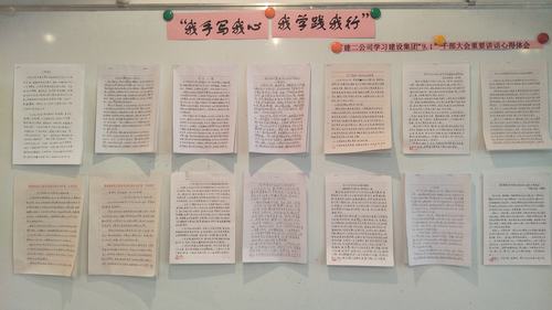 “我手寫我心，我學(xué)踐我行”