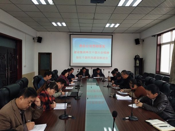 澄合分公司召開貫徹落實兩次干部大會精神強化干部作風(fēng)建設(shè)推進(jìn)會