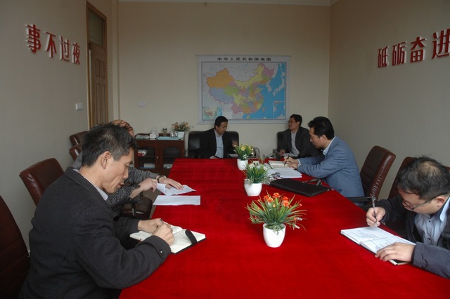 副總經(jīng)理司正林一行蒞臨礦建三公司調研指導工作