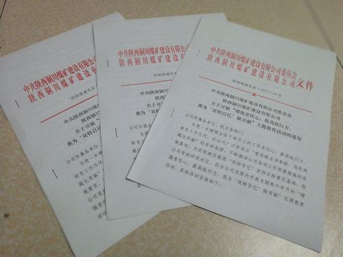 銅煤公司組織開展“增強(qiáng)責(zé)任心，提高執(zhí)行力，我為‘雙特百億’做貢獻(xiàn)”主題教育活動(dòng)