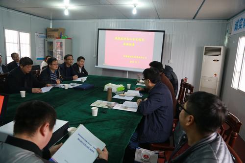 渭南分公司第二項目A11#、A12#樓順利通過 省級綠色施工示范工程驗收