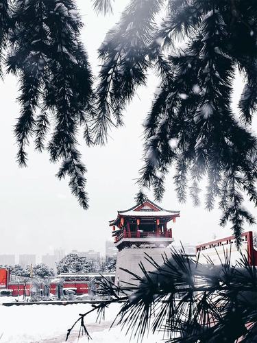 古城初雪，夢(mèng)回大唐