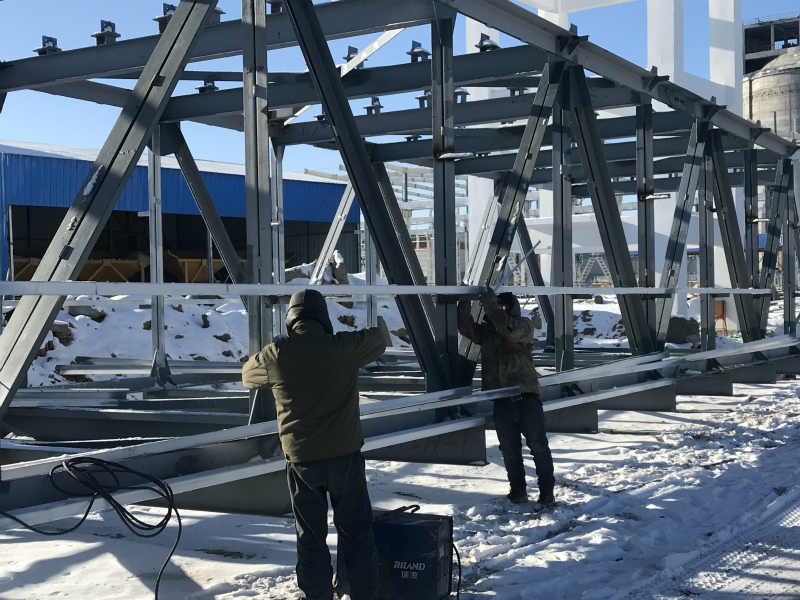 迎寒而上，項目建設(shè)無冬天