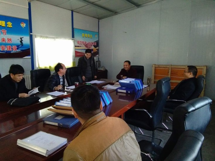 礦建三公司開展春節(jié)后復(fù)工安全檢查工作