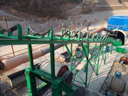 礦建二公司冶坪項(xiàng)目部主、副、風(fēng)實(shí)現(xiàn)全面貫通