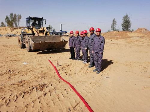 曹家灘煤礦2#、3#轉(zhuǎn)載點(diǎn)正式開工