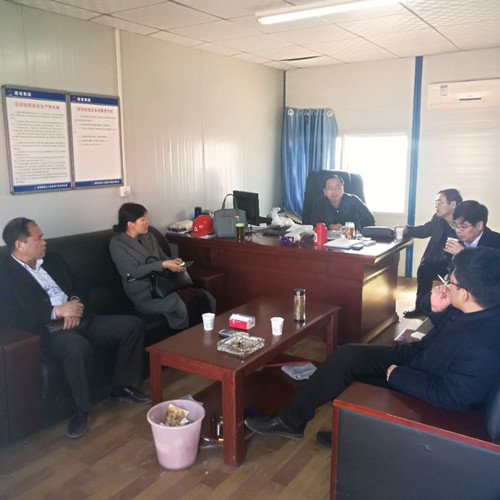 天工公司領導班子現(xiàn)場辦公提效率