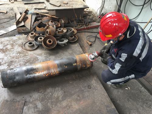 洗選煤運(yùn)營公司檸條塔項(xiàng)目部廢舊托輥“重獲新生”