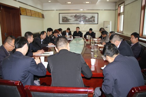 銅煤公司積極傳達建設集團輿情管理工作座談會精神