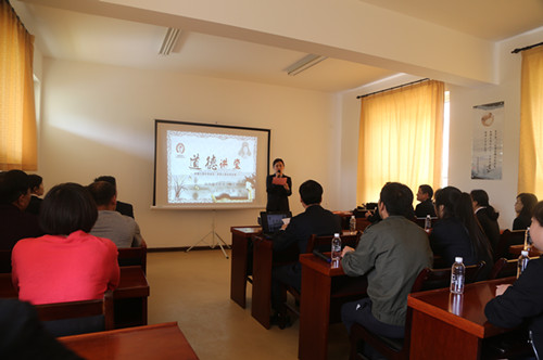 機(jī)電安裝公司：“道德講堂”走進(jìn)銅川市惠家溝村