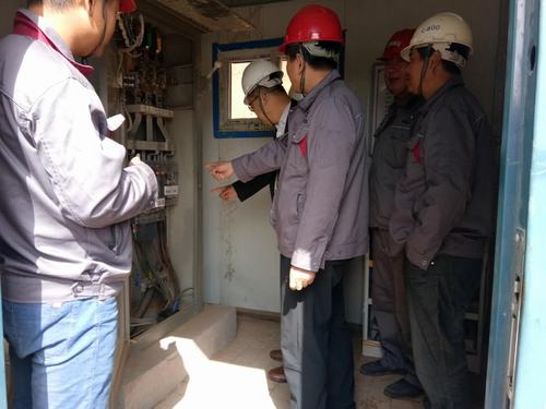 韓城分公司拉開安全環(huán)?！懊苣烤W(wǎng)”為生產(chǎn)經(jīng)營保駕護航