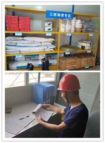 陜煤建設(shè)銅煤公司開展“三防”物資儲備專項檢查確保安全度汛