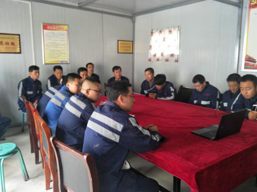 陜煤建設(shè)洗選煤運營公司安裝第二項目部開展“生命至上、安全發(fā)展”安全猜謎活動