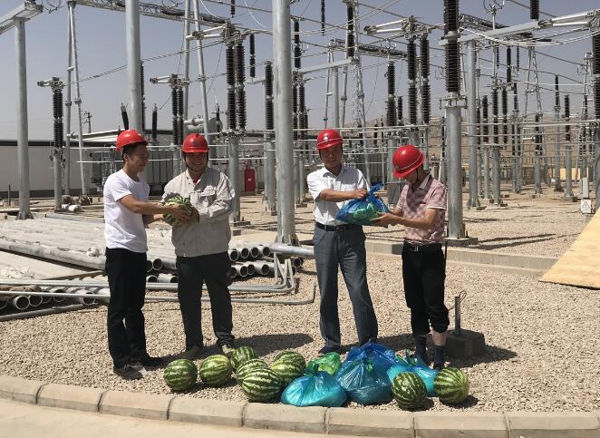 中亞公司深入一線開(kāi)展“送清涼”活動(dòng)