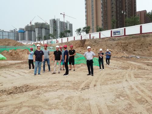 陜煤建設(shè)渭南分公司第五項目部禮悅閣項目3#、5#樓基坑驗槽順利通過