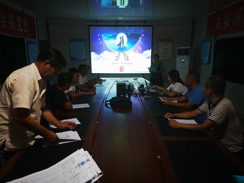 陜煤建設(shè)澄合分公司十五部別樣七夕，滿滿的幸福感