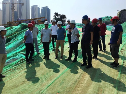 陜煤建設(shè)澄合分公司第十一項目部中科遙感項目3#、基槽順利通過驗收