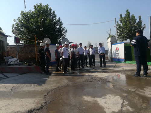 陜煤建設天工公司清源小區(qū)項目迎來蒲城縣縣長一行檢查