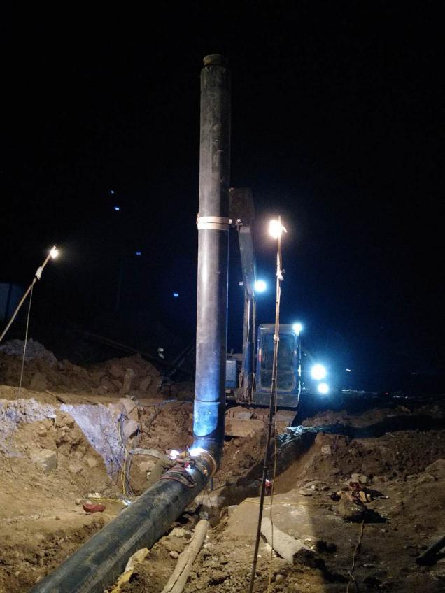 陜煤建設(shè)機(jī)電安裝公司完成彬長(zhǎng)小莊礦供熱工程定向鉆項(xiàng)目