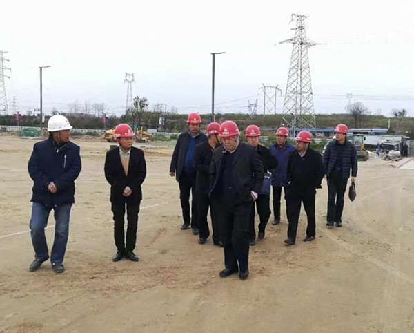 寧興剛、王寧檢查指導川耀PPP項目