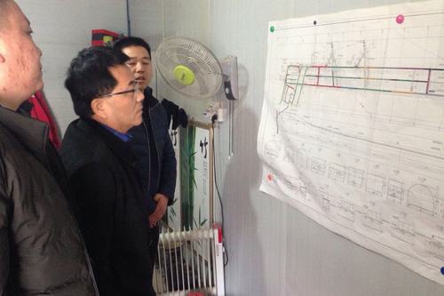 王明智深入陜煤建設(shè)礦建二公司冶坪項目部檢查指導工作