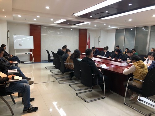 陜煤建設(shè)中煤公司傳達學(xué)習(xí)省委第五巡視組巡視陜西煤業(yè)化工集團有限責(zé)任公司黨委工作動員會精神