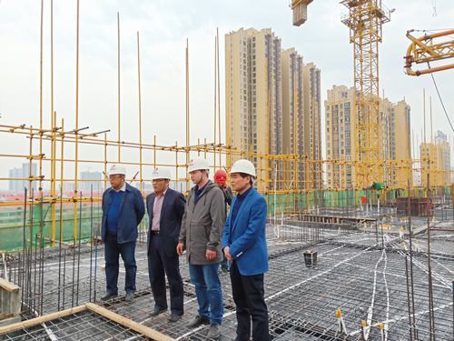 王明智深入渭南二院安置房、法檢兩院項目工地檢查指導(dǎo)工作