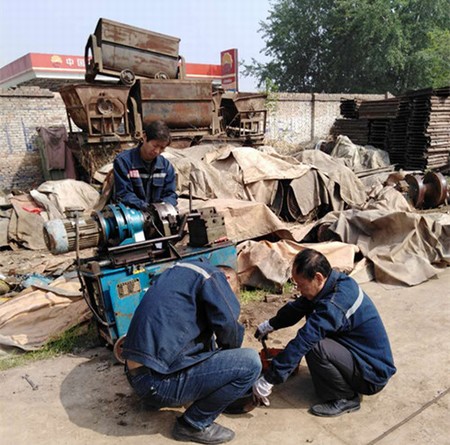 陜煤建設(shè)礦建三公司加強(qiáng)設(shè)備檢修服務(wù)一線(xiàn)生產(chǎn)