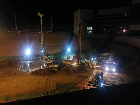 陜煤建設(shè)天工公司十五項目部：全力推進陜煤研究院一期B、C區(qū)工程順利施工