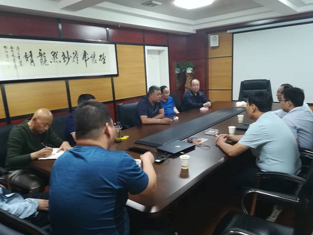 陜煤建設(shè)設(shè)計(jì)研究院與寧夏恒泰投資有限公司合談交流