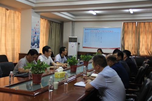 司正林調(diào)研指導韓城分公司薪酬改革推進工作