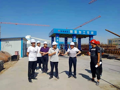 楊讓順深入榆北小保當(dāng)、曹家灘施工現(xiàn)場檢查指導(dǎo)工作