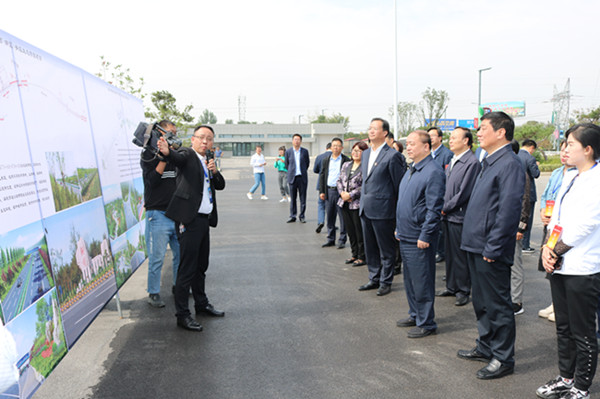 陜西省委常委、組織部部長張廣智蒞臨川耀PPP項目調研指導工作