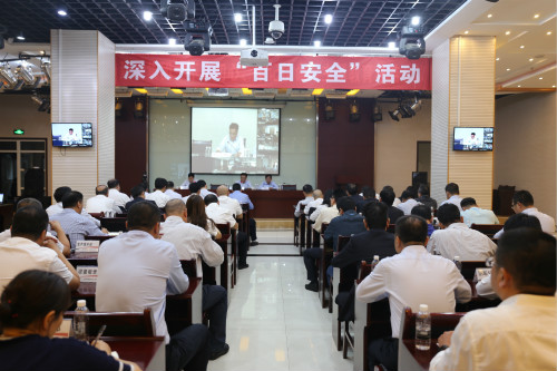 建設集團召開安全環(huán)保視頻會暨2019年“百日安全”活動啟動會