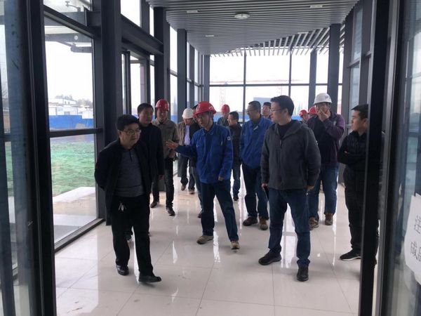 渭河彬州乙二醇總體及合成氣制備裝置輔助項目綜合樓及中央化驗室兩個單位工程通過竣工驗收