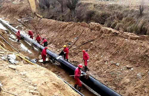 陜煤建設(shè)路橋分公司神渭管道項目產(chǎn)值過億