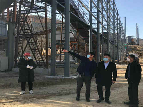 陜煤建設(shè)洗選煤運(yùn)營公司赴銅川市廣陽鎮(zhèn)西路家石料廠進(jìn)行實地考察