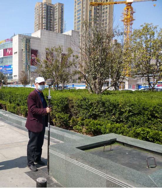 陜煤建設設計研究院圓滿完成咸陽市人民廣場工程測量勘察工作