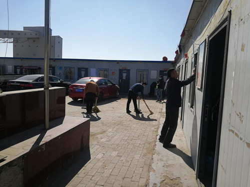 陜煤建設(shè)機電安裝公司：愛國愛衛(wèi)生我們在行動