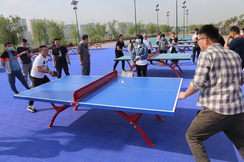 陜煤建設(shè)咸陽分公司開展“慶五一”乒乓球、跳繩比賽主題活動