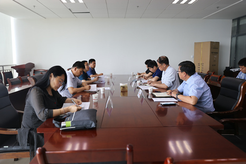 侯本英蒞臨天工公司開展工作調(diào)研