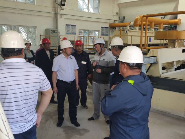 趙敬凱前往山西左權(quán)華奧選煤廠項目檢查指導工作