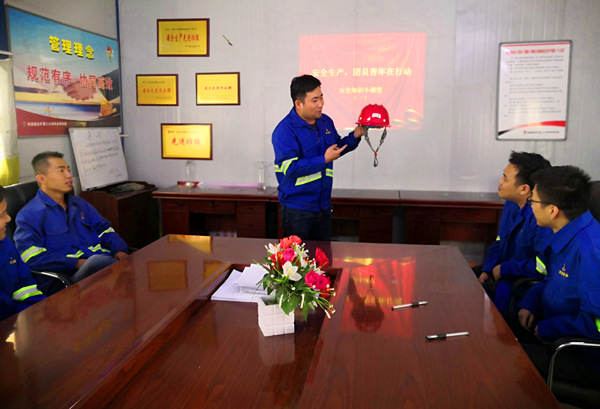 陜煤建設(shè)礦建三公司：安全生產(chǎn)，團員青年“現(xiàn)身說法”