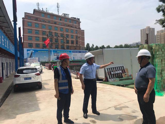 王明智深入韓南韓北村城中村改造項目檢查指導工作