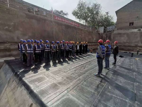 陜煤建設(shè)韓城分公司土建四項目部以“學”“練”“查”“考”“整”夯實“百日安全”活動