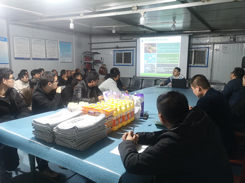 陜煤建設(shè)機(jī)電安裝公司百日安全文化活動(dòng)進(jìn)一線