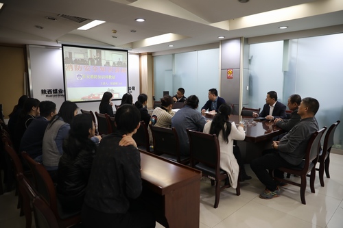 防患于未“燃”，陜煤建設(shè)路橋分公司開展冬季消防培訓(xùn)演練活動(dòng)