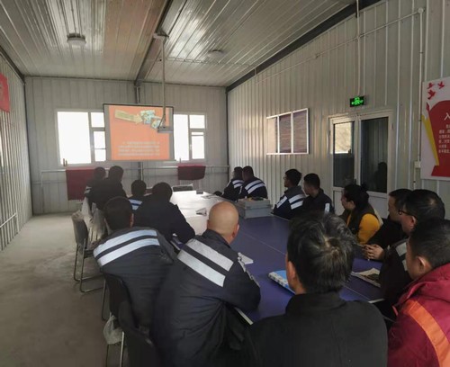 陜煤建設洗選煤運營公司安裝第五項目部：讓悲劇不再重演 警示教育記心間