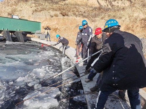 陜煤建設(shè)洗選煤運營公司安裝第五項目部：凜冽寒冬中的破冰者